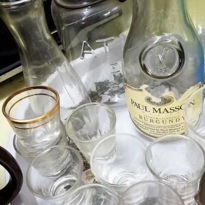Teapot And Glassware #183