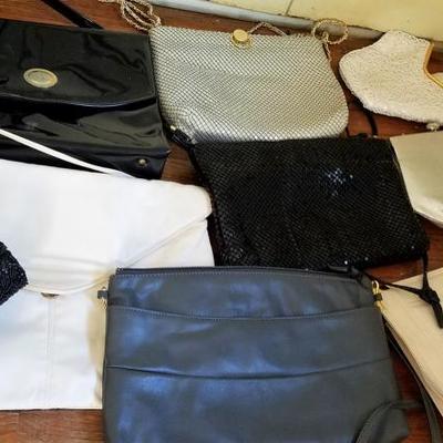 Nine Vintage Beaded Purses And Some Leather - Lot # 219 