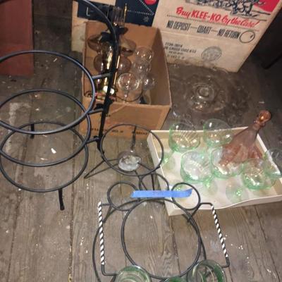 Glassware & Serving Stands #277 