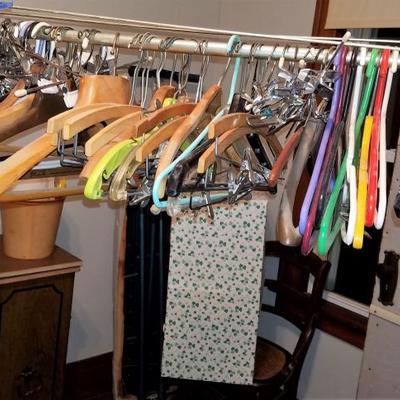 Rolling Rack And Hangers #243 