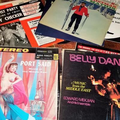 Vintage Record Albums Set 4 Lot #123 