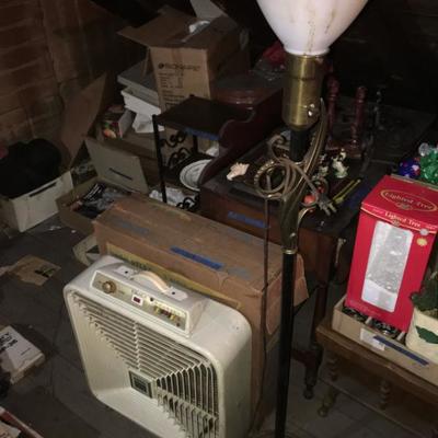 Vintage Fan & Lamp #305 