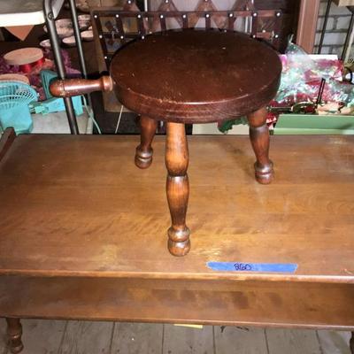 Coffee Table & Stool #260 