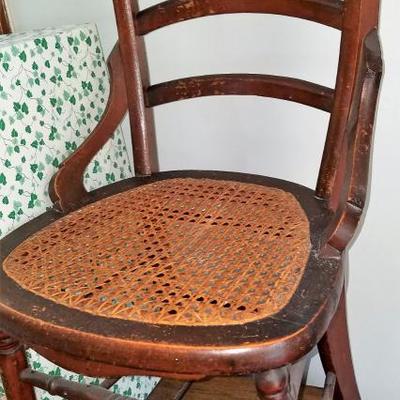 Chair And Storage Box Lot #241 