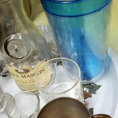 Teapot And Glassware #183