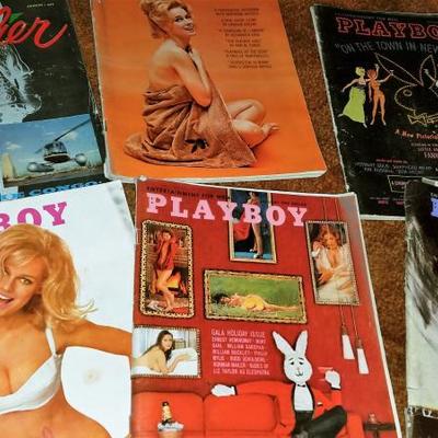 Bundle Of Vintage Playboy SEE NOTES 