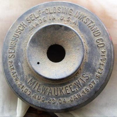 Antique Inkwell Lamp #309