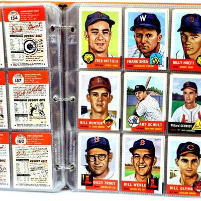1953 Topps Archives Complete Baseball Card Set 1-337 NM/MT (1991) Mickey Mantle