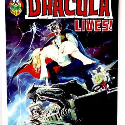DRACULA LIVES! Fine Comic Art Print Signed by Neal Adams - 121
