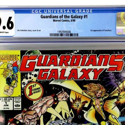 GUARDIANS OF THE GALAXY #1 CGC 9.6 Marvel Comic Book - 126