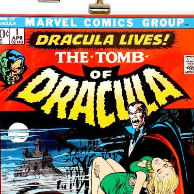 Tomb Of DRACULA #1 Fine Comic Art print Signed by Neal Adams - 120