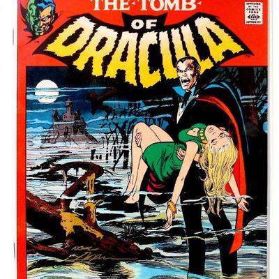 Tomb Of DRACULA #1 Fine Comic Art print Signed by Neal Adams - 120