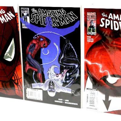 Amazing Spider-Man #614 #621 #623 Marvel Comics 2010 3 Comic Books Lot