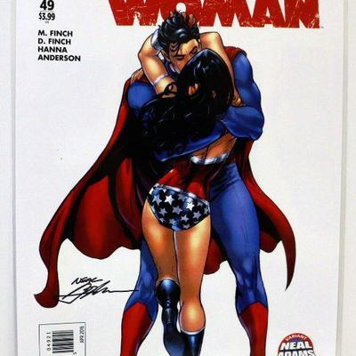WONDER WOMAN #49 Comic Art Print Signed by Neal Adams = 106