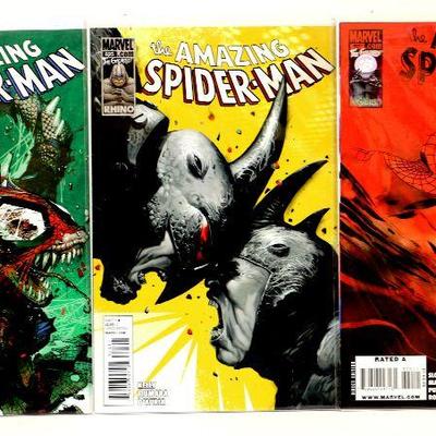 Amazing Spider-Man #620 #625 #632 Marvel Comics 2010 3 Comic Books Lot