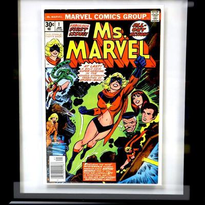 Ms. MARVEL #1 - c. 1977 Marvel Comics  - Key Issue - Fine Comic Book