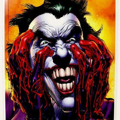 JOKER - Bloody Joker Fine Coimic Art Print Signed by Neal Adams - 116