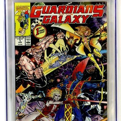 GUARDIANS OF THE GALAXY #1 CGC 9.6 Marvel Comic Book - 126