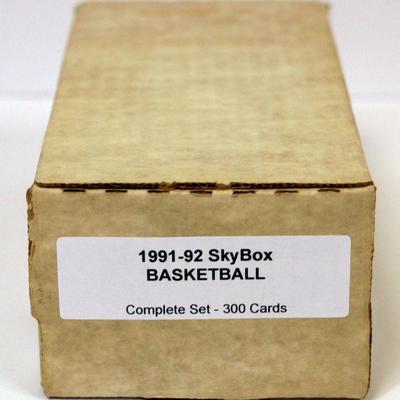 1991-92 SkyBox BASKETBALL Factory Complete Set 300 Cards Mint
