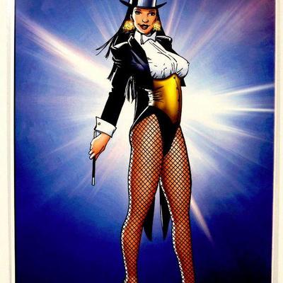 ZATANNA - NEAL ADAMS Hand Signed DC Comics Comic Art Print - 107