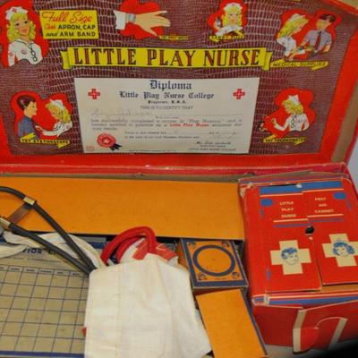LOT 50  Vintage Toys and Games