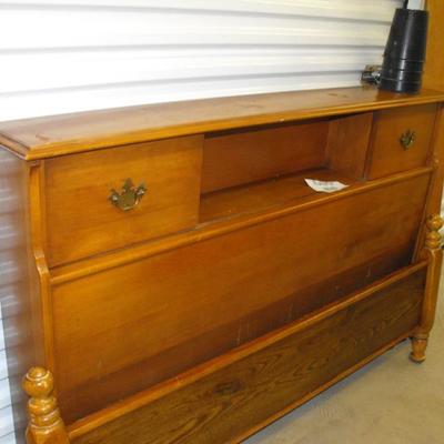 LOT 58  Dresser and Double Bed Frame