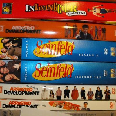 LOT 92  TV and Cable Series Seasons on DVD and BluRay