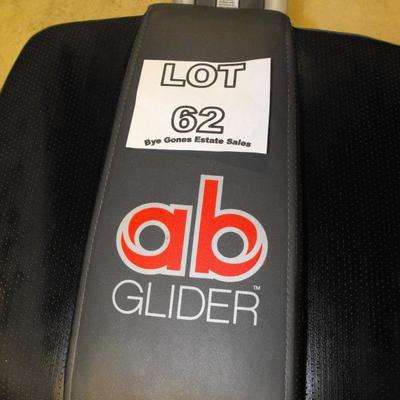 LOT 62  Pro-Form AB Glider 