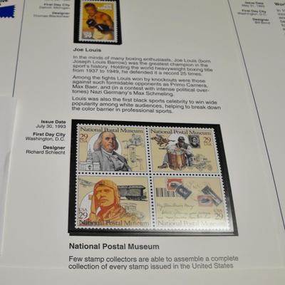 LOT 9  Commemorative Postage Stamp Collection