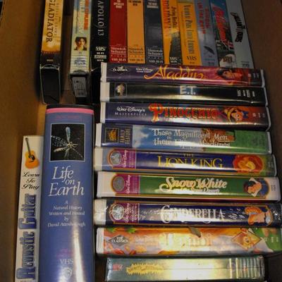 LOT 71  Movies on VHS