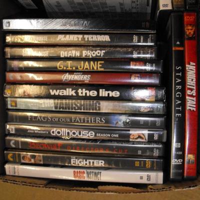 LOT 89  Movies on DVD