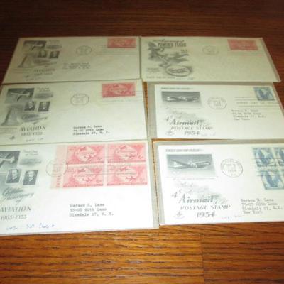 Lot # 57 31 Covers- Some First Day Issue & Air Mail Covers 