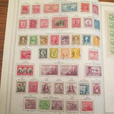 Lot # 72 - United States Global Album Pages 1847 - 1950's