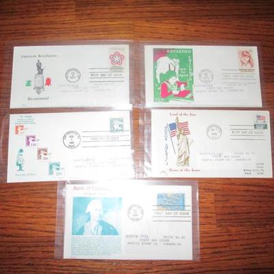 Lot # 68 - (5) First Day Issue Covers