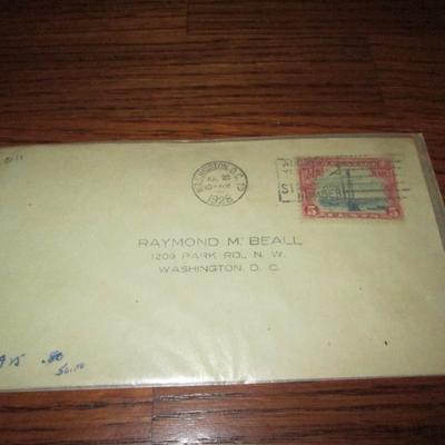 Lot # 56 - Scott C11 - A25 1928 Cover.  US Air Mail Stamp