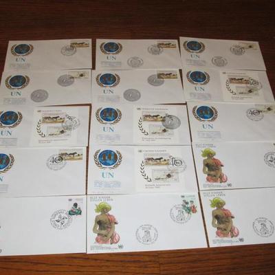 Lot # 15 (97) 1985 - 1986 United Nations Geneve First Day Covers 