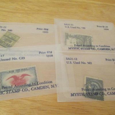 Lot # 103 - U.S. used stamps from Mystic Stamp Co.