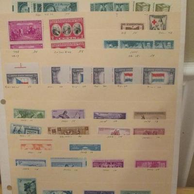 Lot # 104 - US stamps and Air Mails