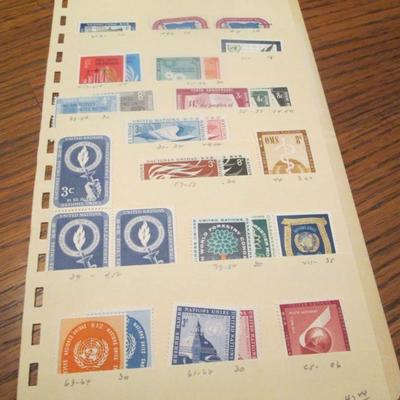 Lot # 74 - United Nations Stamps