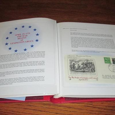 Lot # 10 America's Bicentennial Stamps First Day Covers. 1775-1975