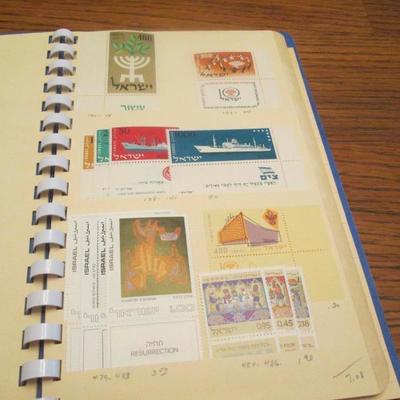Lot # 70 - The Collectors Stock Book w/ Stamps Stamp From Israel