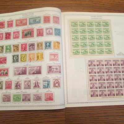 Lot # 72 - United States Global Album Pages 1847 - 1950's