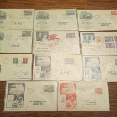 Lot # 97  (11) First Day Of Issue Canada Covers
