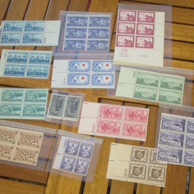 Lot # 84 - Various Plate Blocks