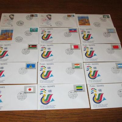 Lot # 16 (47) 1987 Geneva United Nations First Day Covers