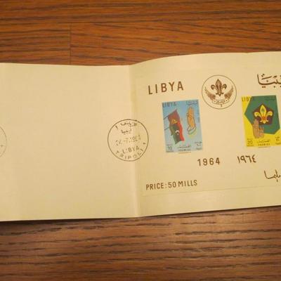 Lot # 100 - (6) Covers - Boys Scouts of Libya Winston Churchill