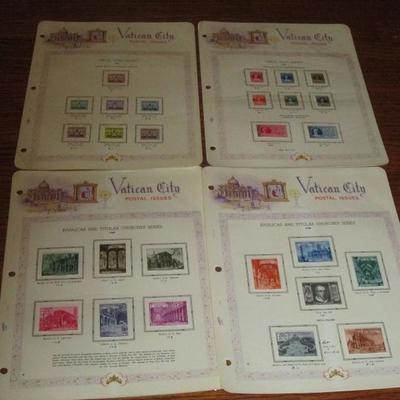 Lot # 6 Vatican City 1929 - 1958 300 + Stamps