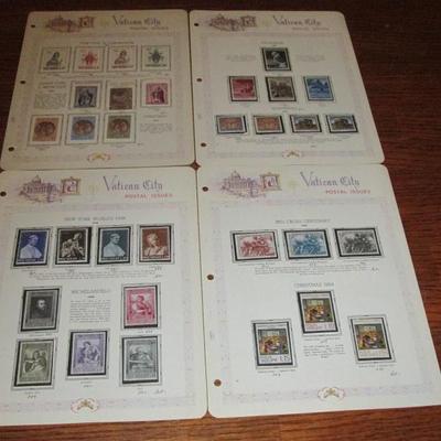 Lot # 7 Vatican City Postal Issues 1959 - 1973 200 + Stamps