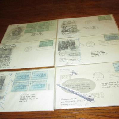 Lot # 19 - (59) 1952 First Day Covers