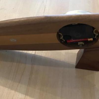 Hawaii Wood Surfboard Desk Mantle Clock WORKS [2038]